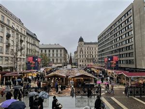Vánoční trhy v Budapešti
